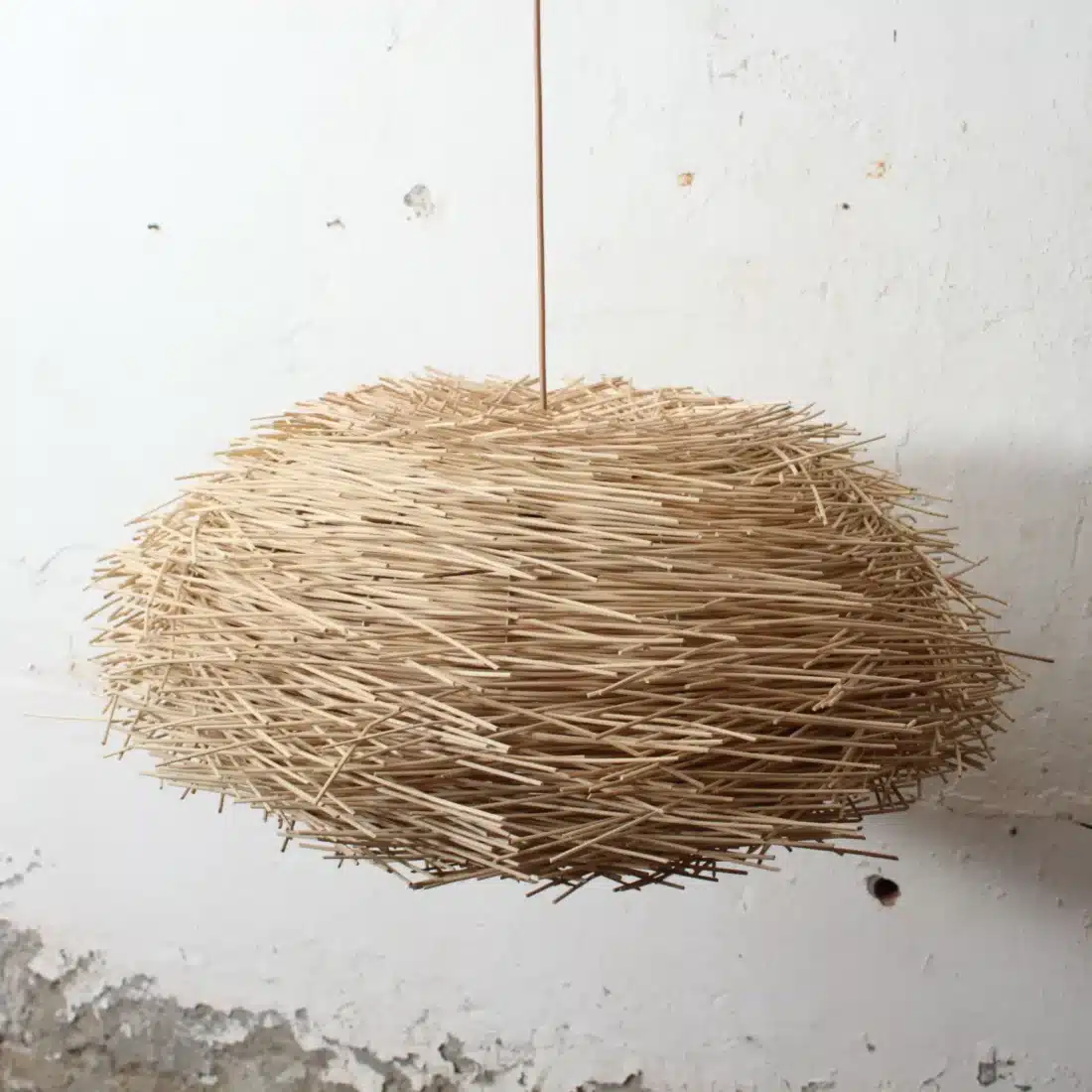 Rotan Hanglamp Landak Naturel M Rotan Hanglamp Landak Naturel M