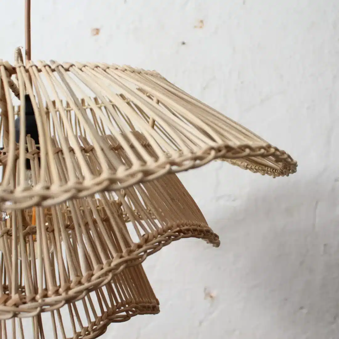 Rotan Hanglamp Wabisabi Half Naturel S Rotan Hanglamp Wabisabi Half Naturel S