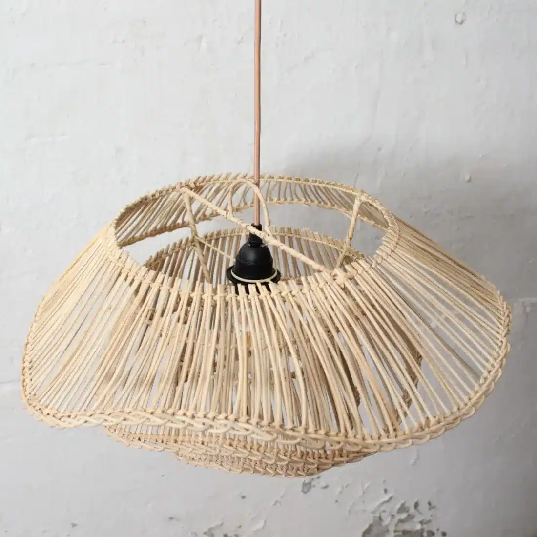 Rotan Hanglamp Wabisabi Half Naturel S Rotan Hanglamp Wabisabi Half Naturel S