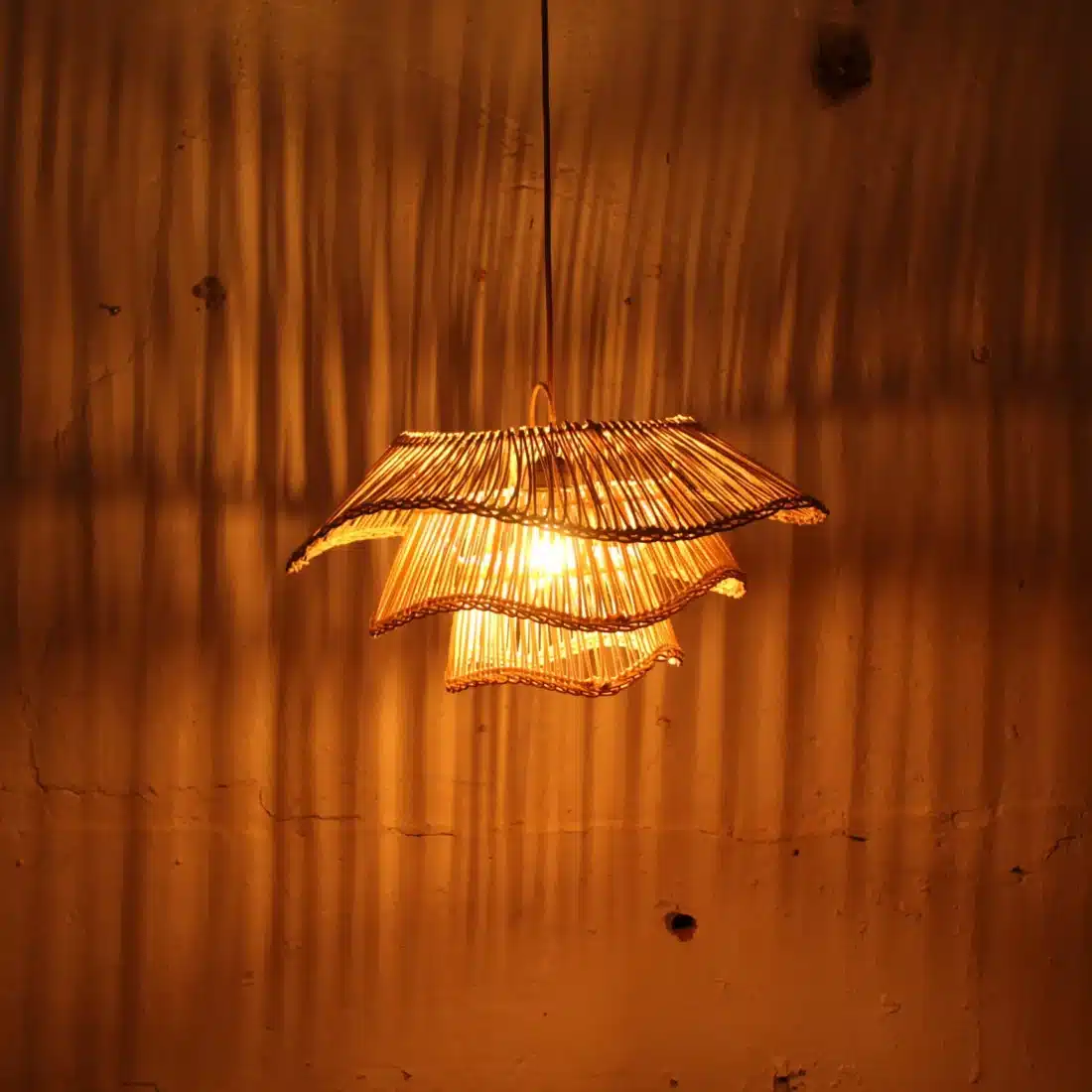 Rotan Hanglamp Wabisabi Half Naturel S Rotan Hanglamp Wabisabi Half Naturel S