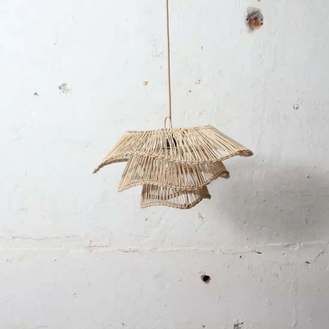 Rotan Hanglamp Wabisabi Half Naturel S Rotan Hanglamp Wabisabi Half Naturel S