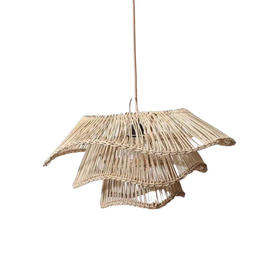 Rotan Hanglamp Wabisabi Half Naturel S Rotan Hanglamp Wabisabi Half Naturel S