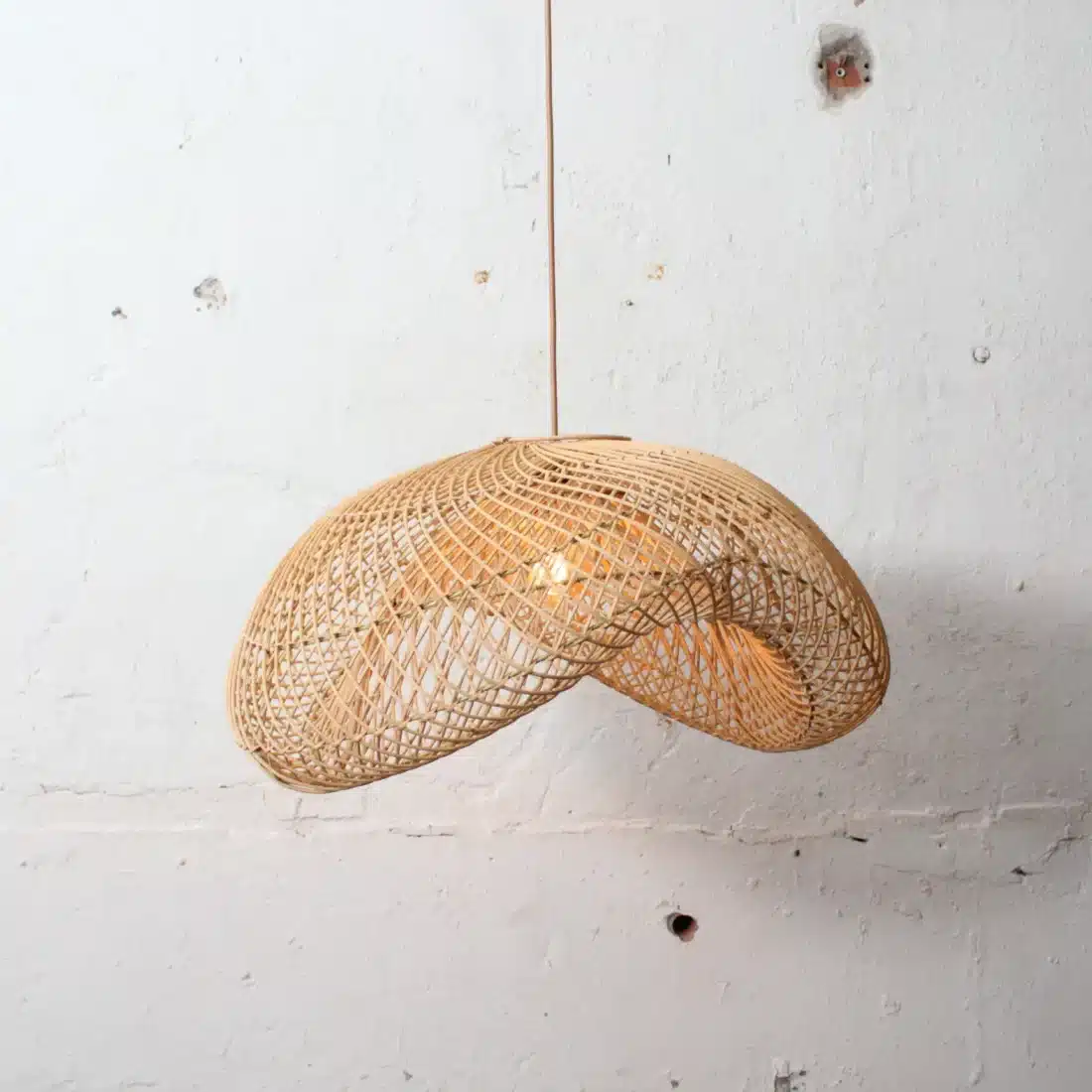 Rotan Hanglamp Golf Naturel S Rotan Hanglamp Golf Naturel S