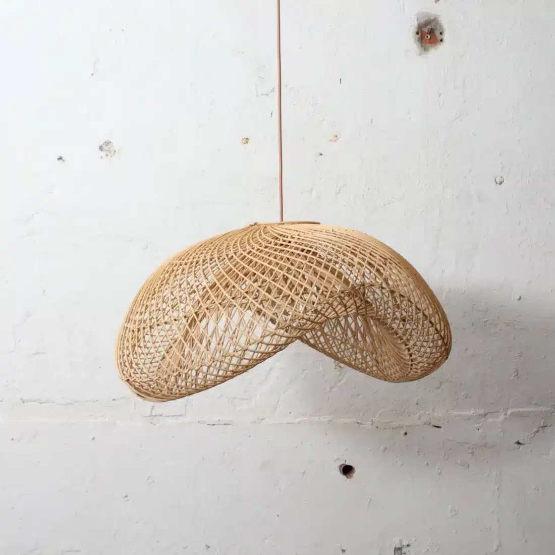 Rotan Hanglamp Golf Naturel S Rotan Hanglamp Golf Naturel S