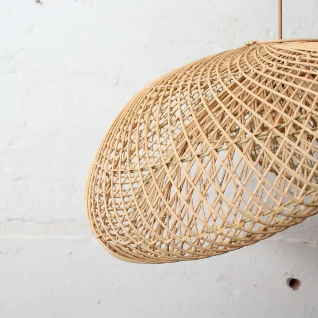 Rotan Hanglamp Golf Naturel S Rotan Hanglamp Golf Naturel S