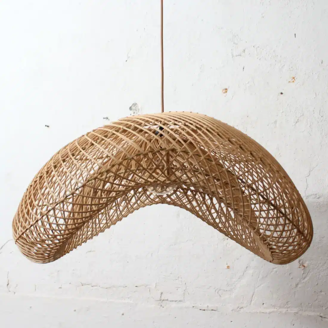 Rotan Hanglamp Golf Naturel S Rotan Hanglamp Golf Naturel S