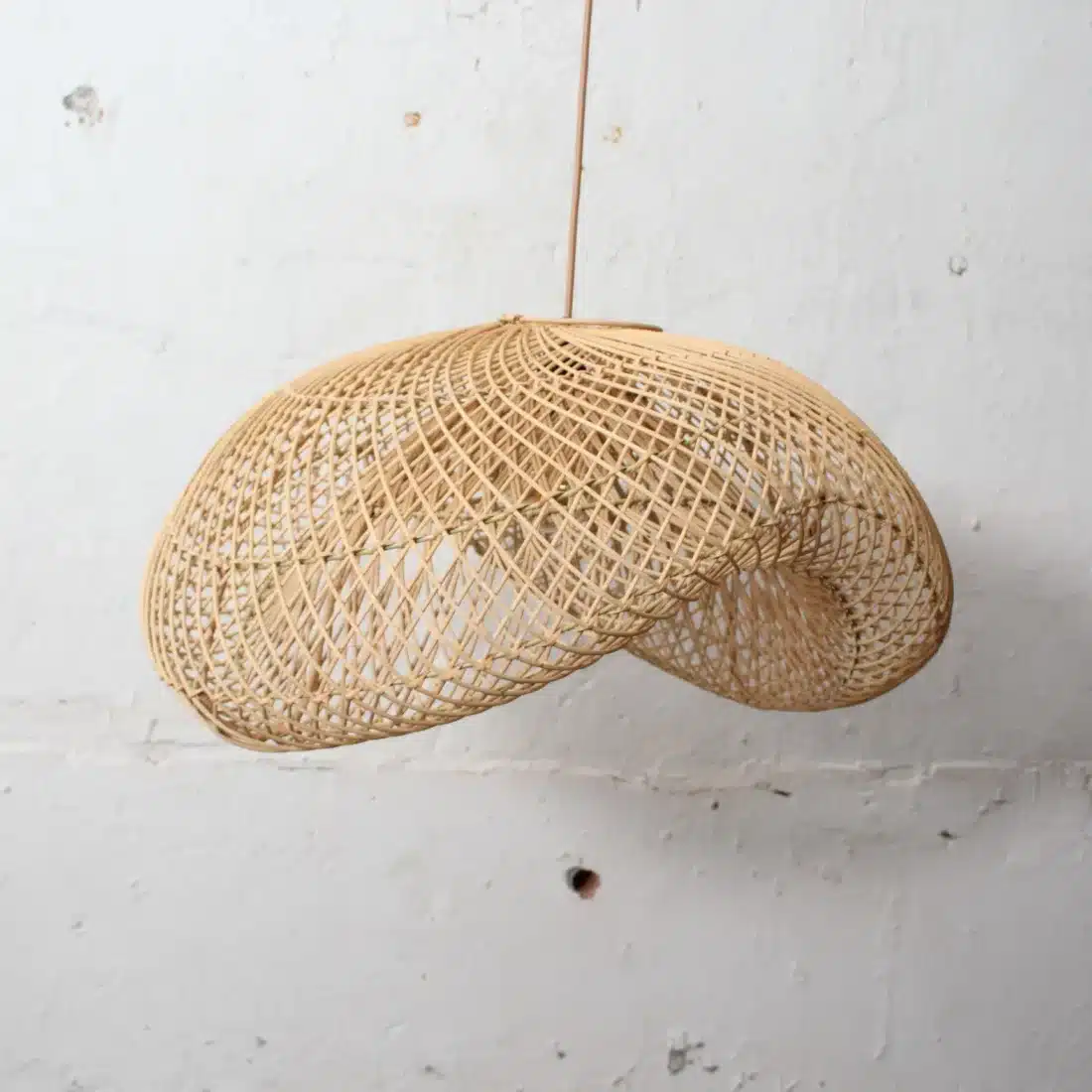 Rotan Hanglamp Golf Naturel S Rotan Hanglamp Golf Naturel S