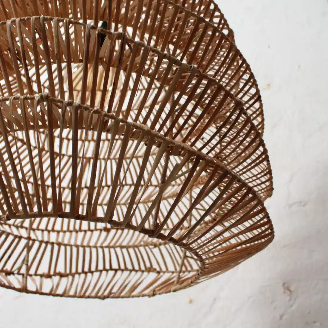 Rotan Hanglamp Pagoda Naturel M Rotan Hanglamp Pagoda Naturel M