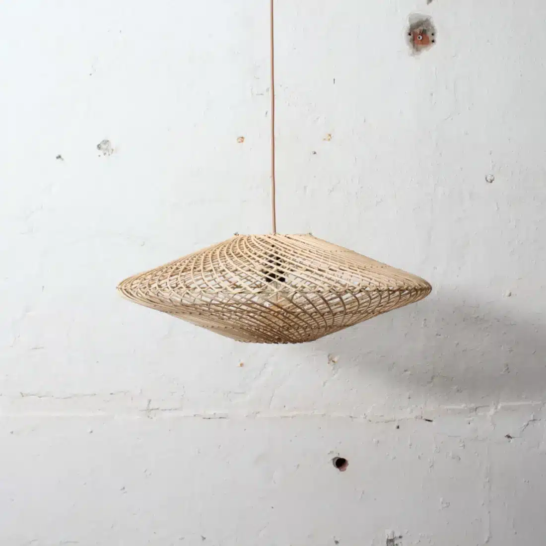 Rotan Hanglamp Ufo Naturel S