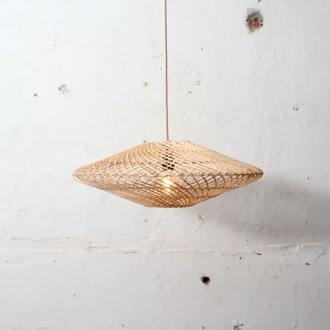 Rotan Hanglamp Ufo Naturel S