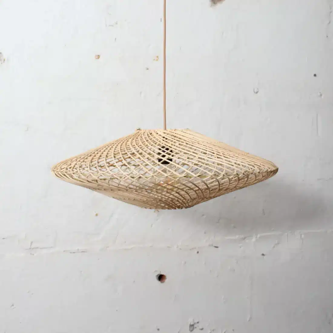 Rotan Hanglamp Ufo Naturel S