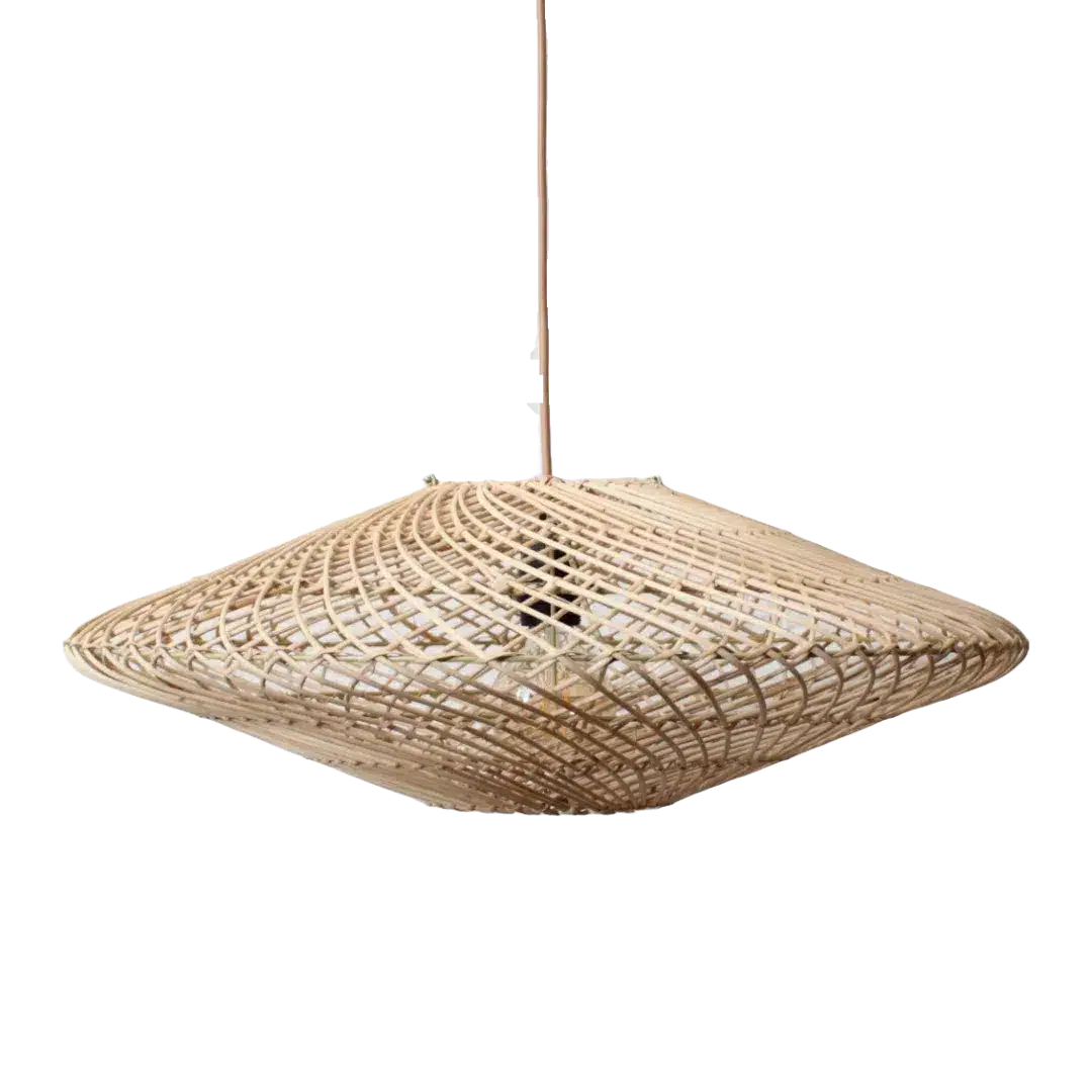 Rotan Hanglamp Ufo Naturel S
