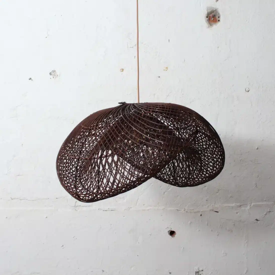 Rotan Hanglamp Golf Bruin S Rotan Hanglamp Golf Bruin S