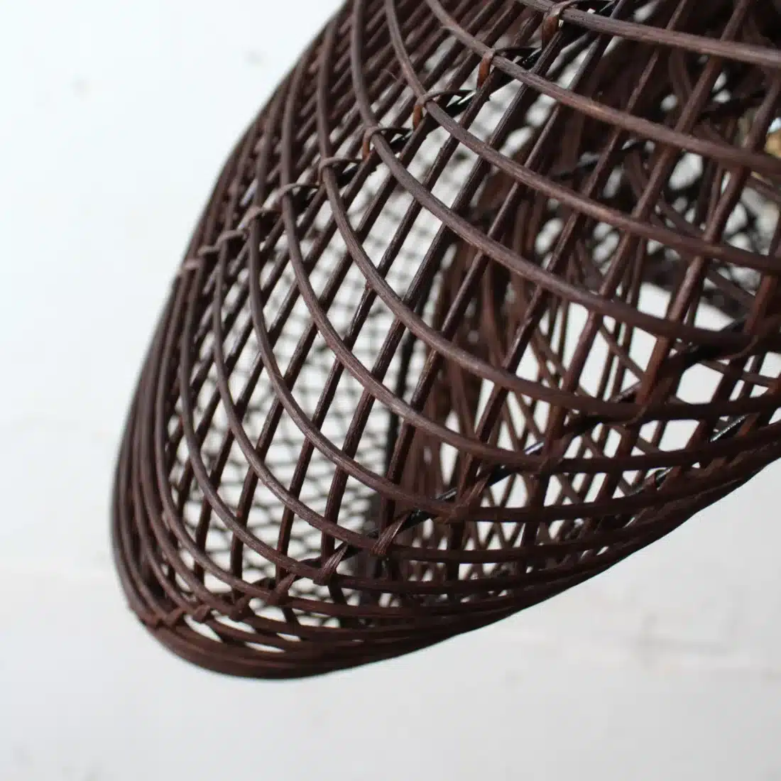 Rotan Hanglamp Golf Bruin S Rotan Hanglamp Golf Bruin S