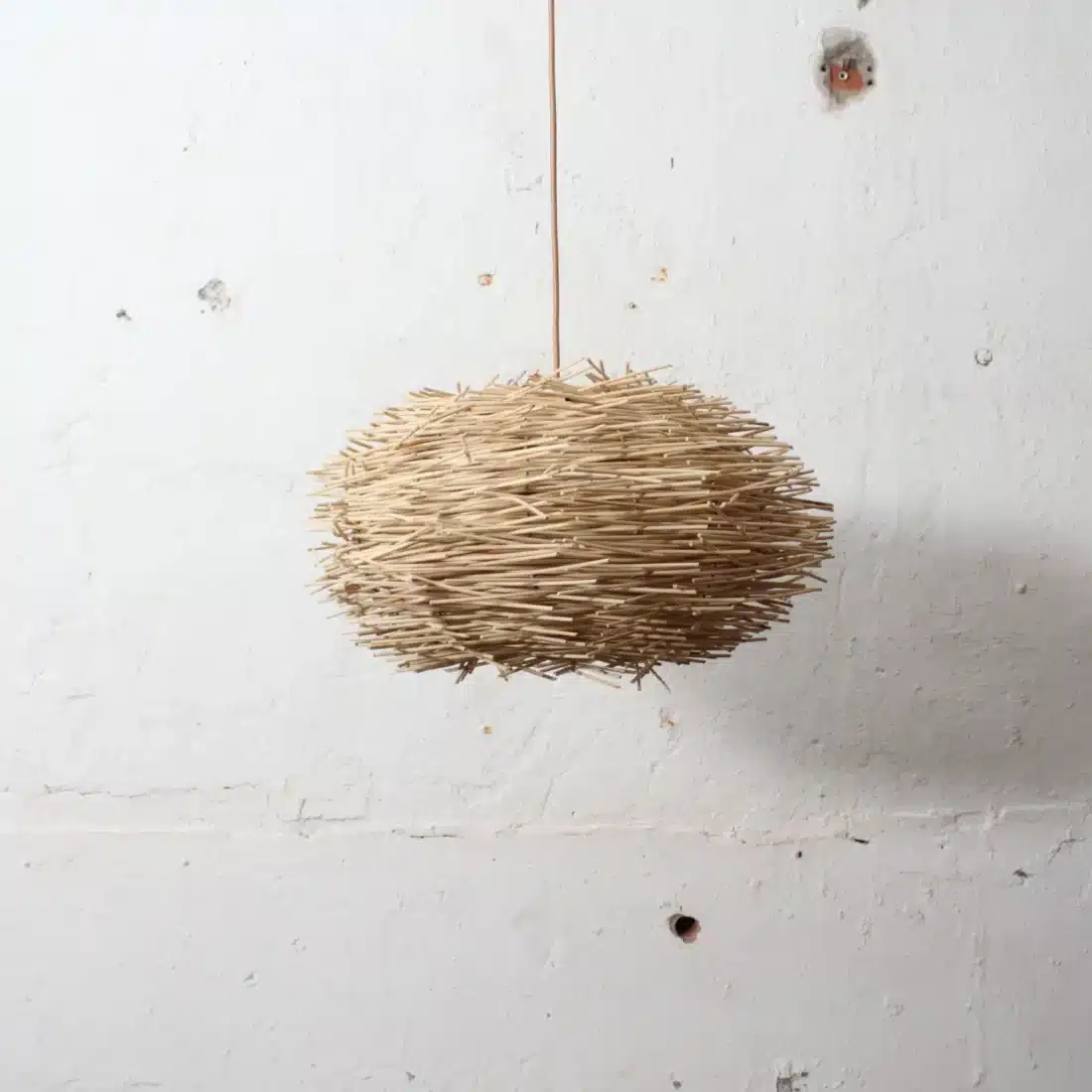 Rotan Hanglamp Landak Naturel S Rotan Hanglamp Landak Naturel S