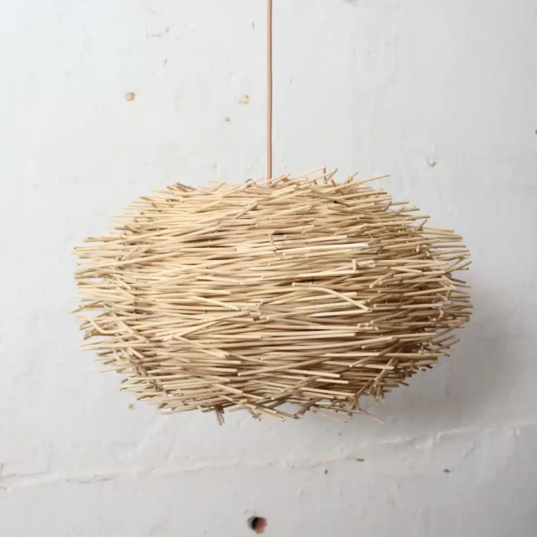 Rotan Hanglamp Landak Naturel S Rotan Hanglamp Landak Naturel S