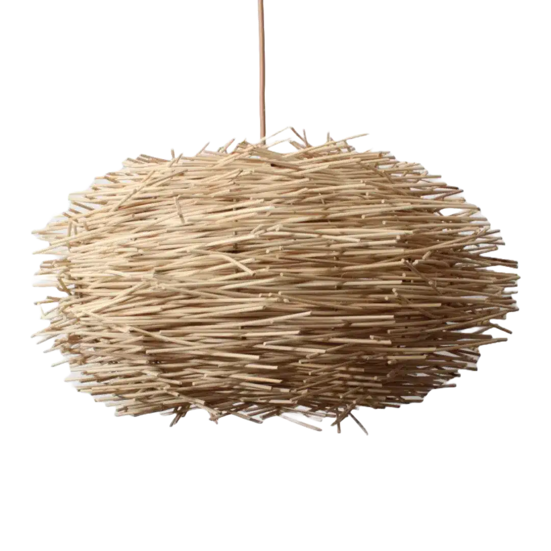 Rotan Hanglamp Landak Naturel S Rotan Hanglamp Landak Naturel S