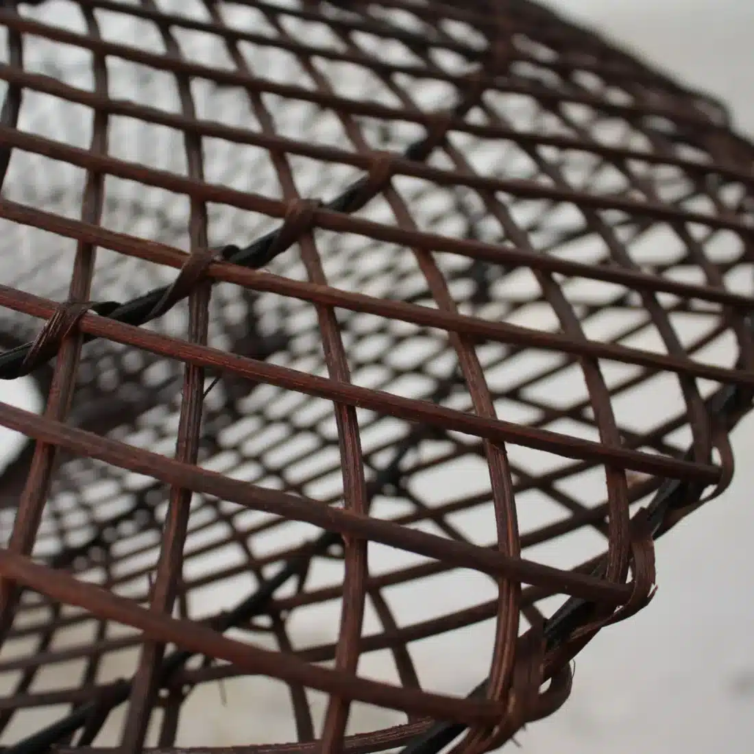 Rotan Hanglamp Ufo Bruin S Rotan Hanglamp Ufo Bruin S