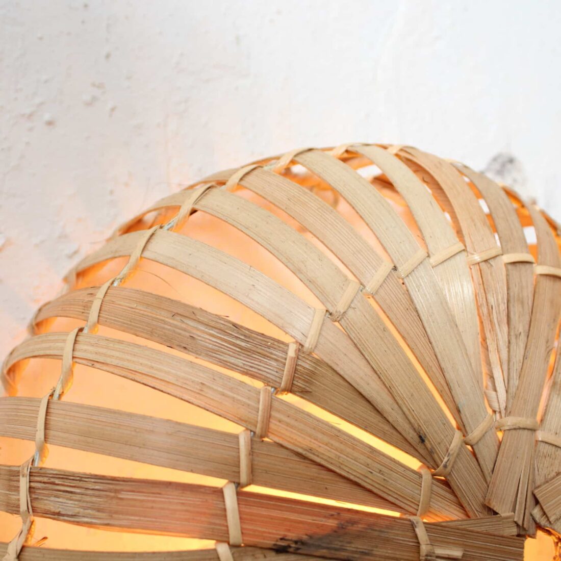 Rotan Wandlamp Sunsun Naturel S