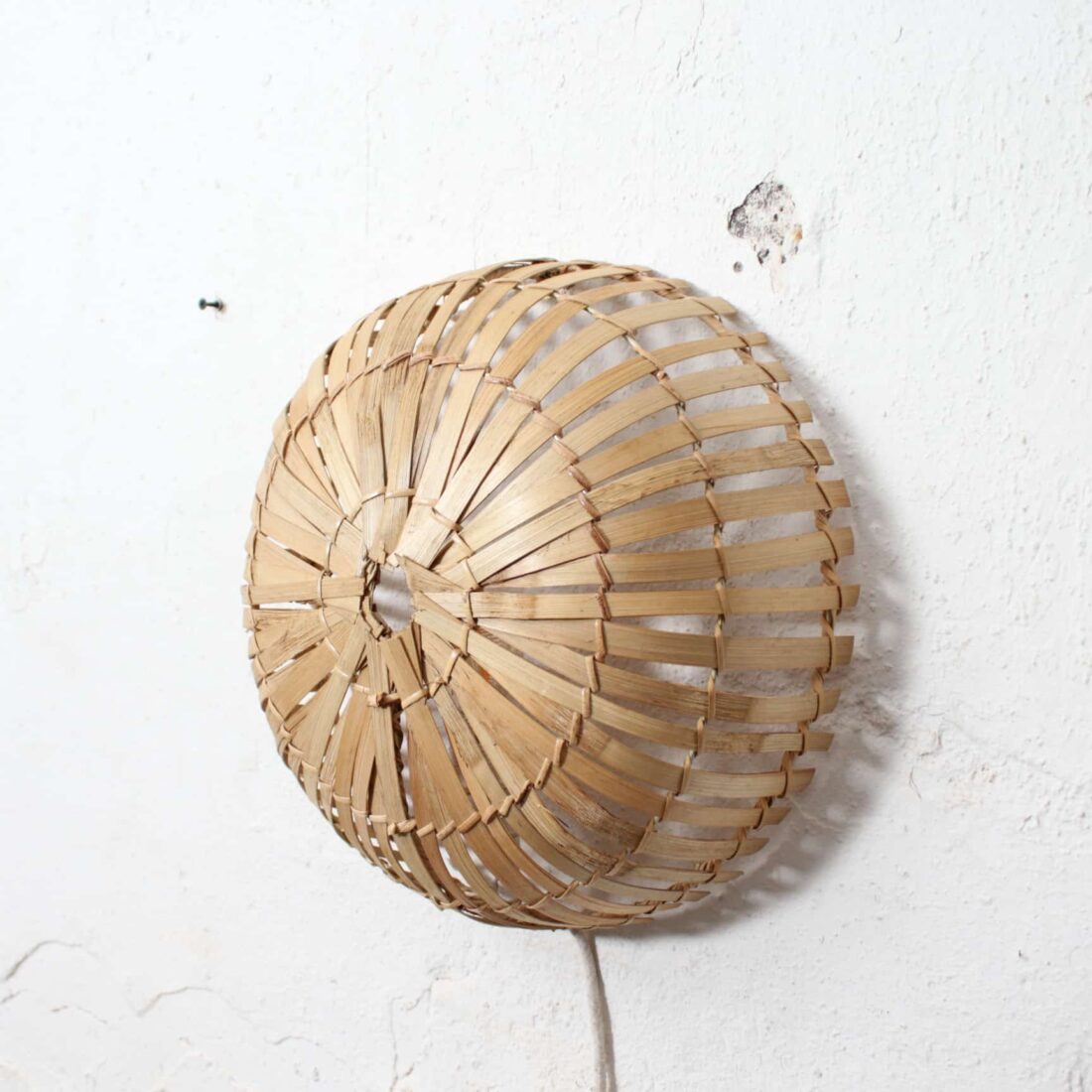 Rotan Wandlamp Sunsun Naturel M