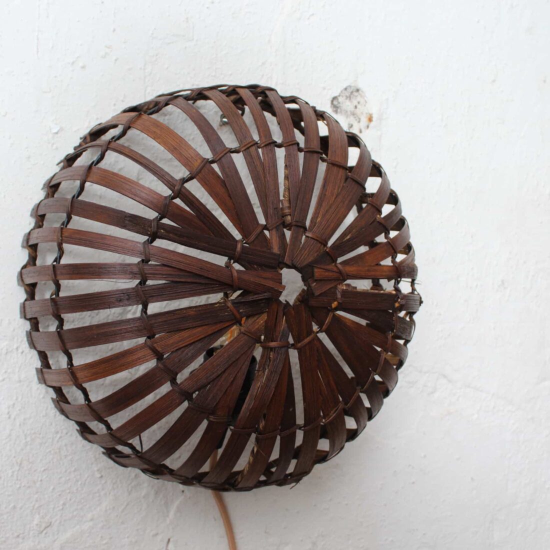 Rotan Wandlamp Sunsun Bruin S Rotan Wandlamp Sunsun Bruin S