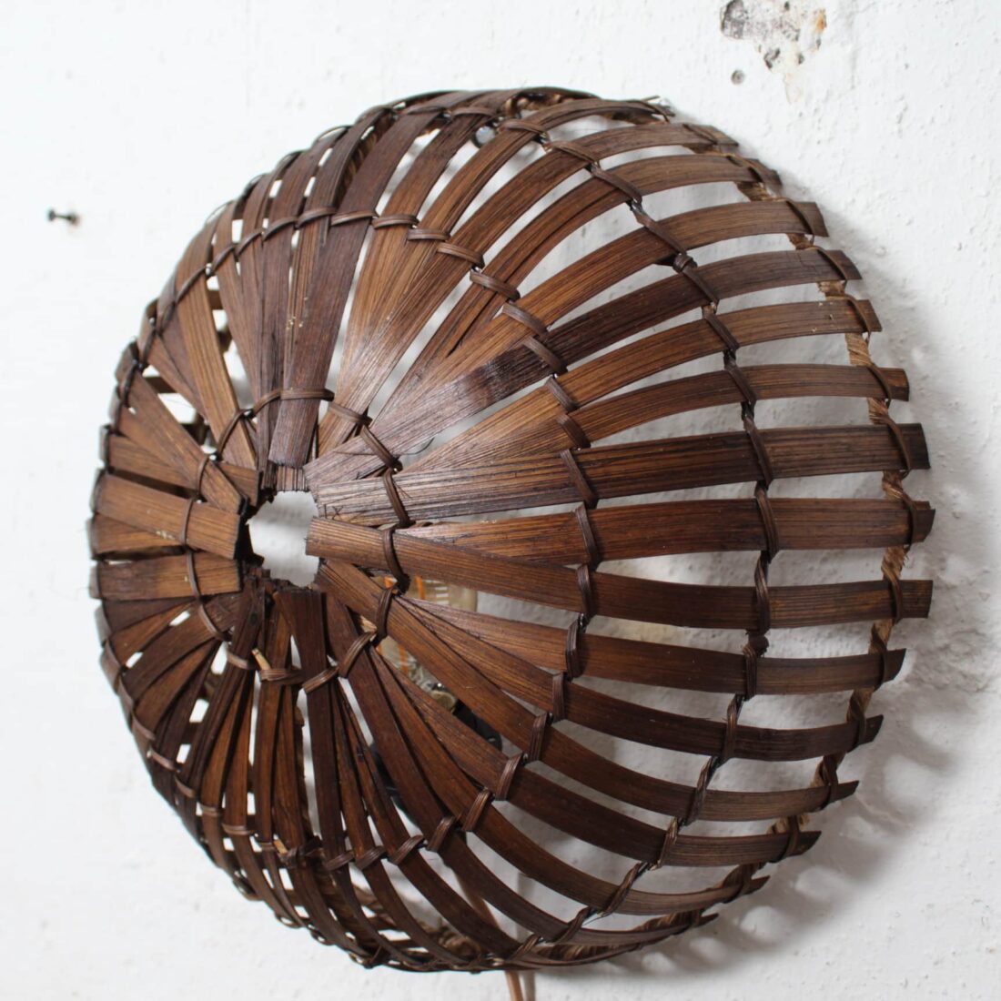 Rotan Wandlamp Sunsun Bruin M Rotan Wandlamp Sunsun Bruin M
