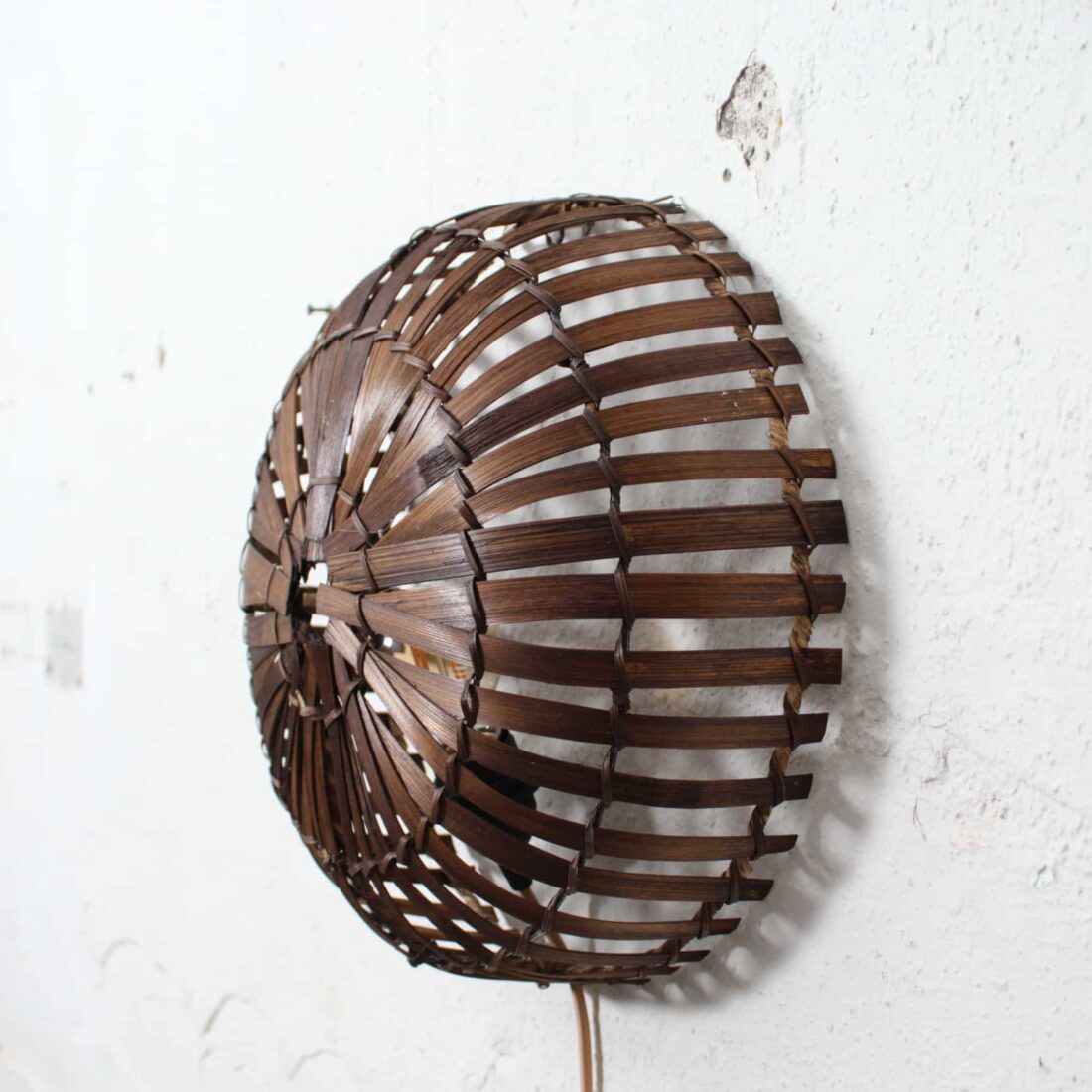 Rotan Wandlamp Sunsun Bruin M Rotan Wandlamp Sunsun Bruin M
