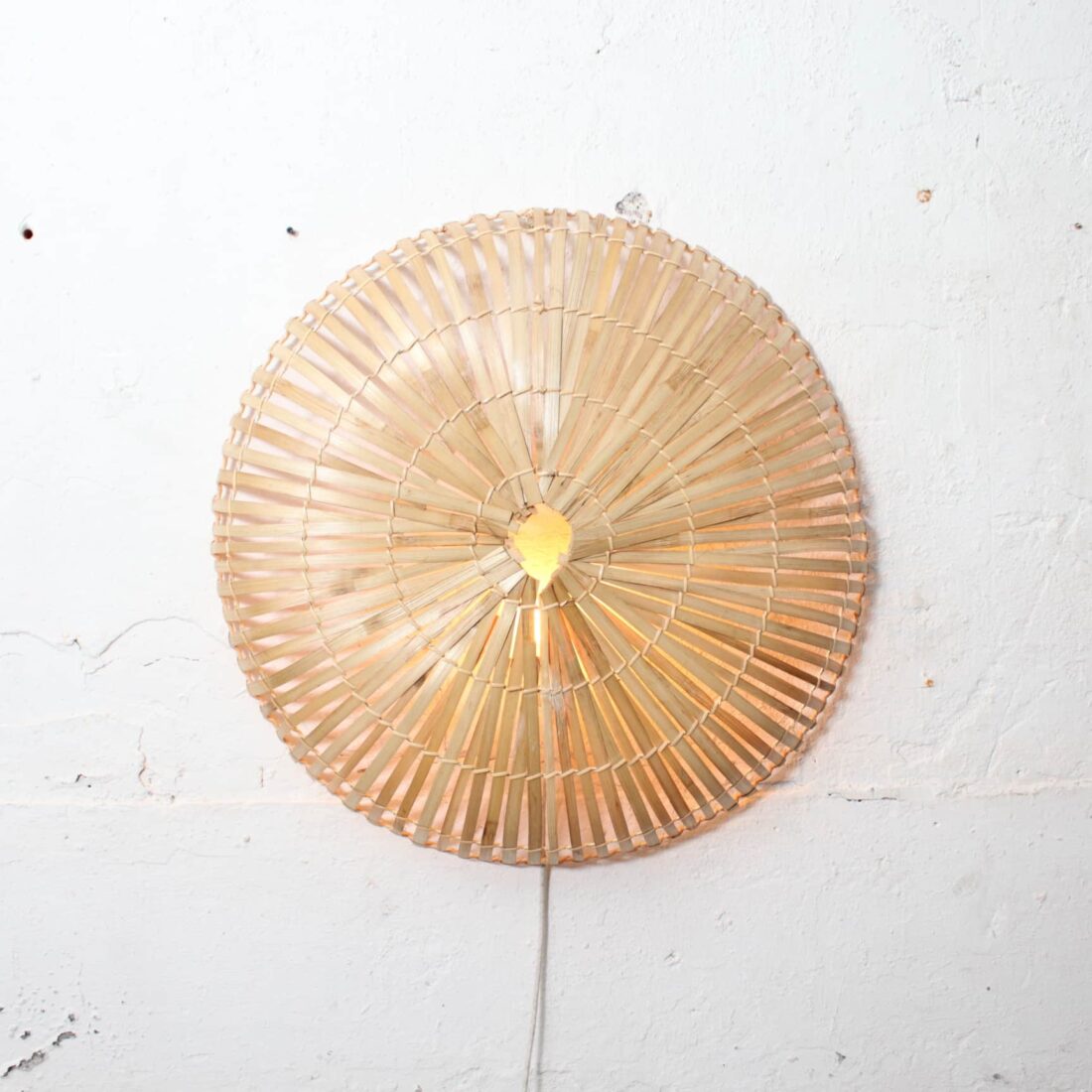 Rotan Wandlamp Sunsun Naturel L
