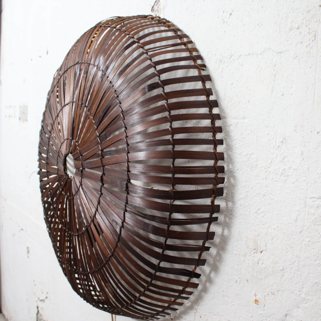 Rotan Wandlamp Sunsun Bruin L Rotan Wandlamp Sunsun Bruin L