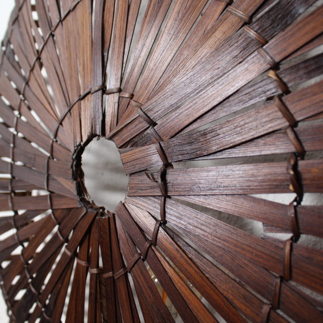 Rotan Wandlamp Sunsun Bruin L Rotan Wandlamp Sunsun Bruin L