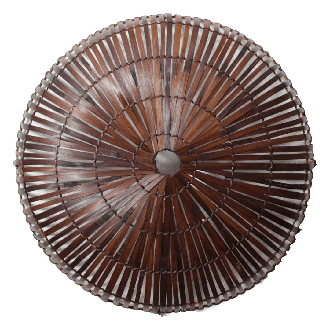 Rotan Wandlamp Rond Bruin L Rotan Wandlamp Rond Bruin L