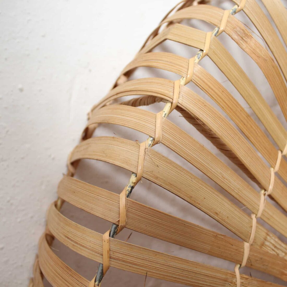 Rotan Wandlamp Rond Naturel L Rotan Wandlamp Rond Naturel L