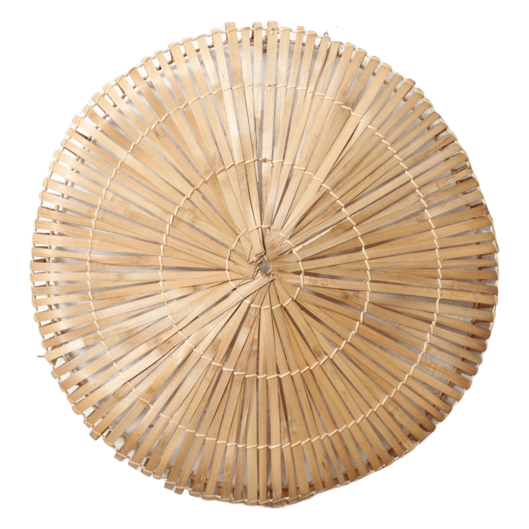 Rotan Wandlamp Rond Naturel L Rotan Wandlamp Rond Naturel L