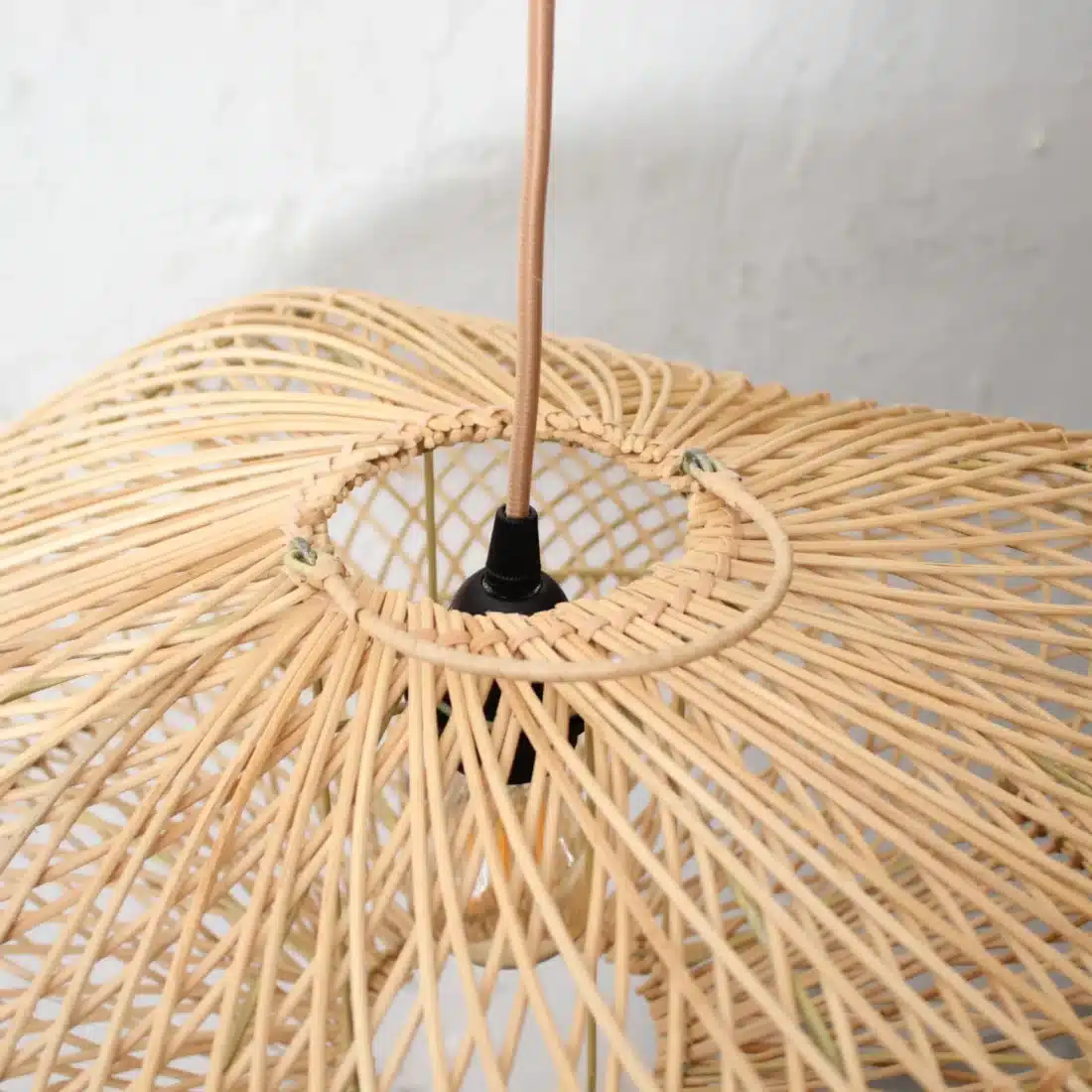 Rotan Hanglamp Wolk Naturel S Rotan Hanglamp Wolk Naturel S
