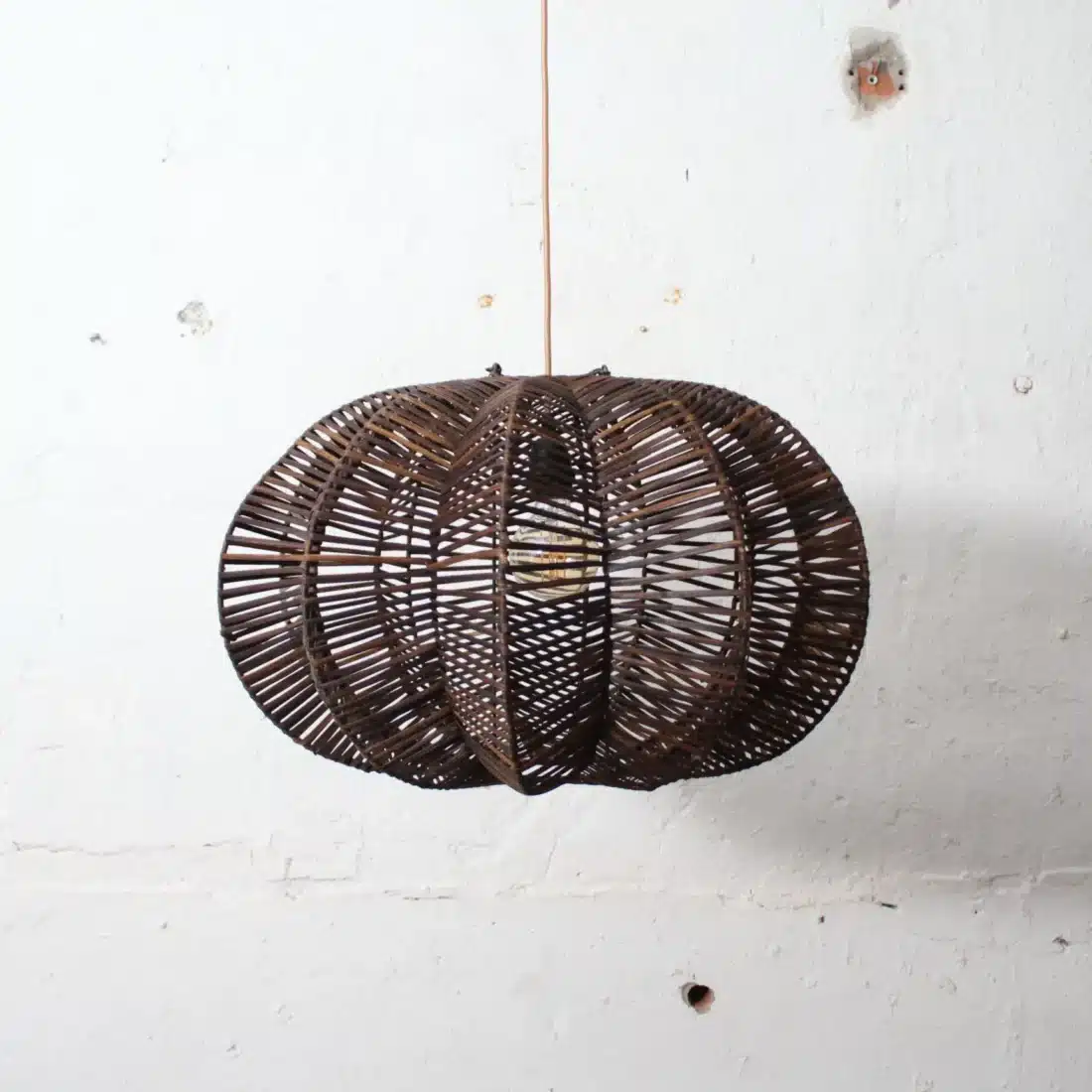 Rotan Hanglamp Ster Bruin S Rotan Hanglamp Ster Bruin S