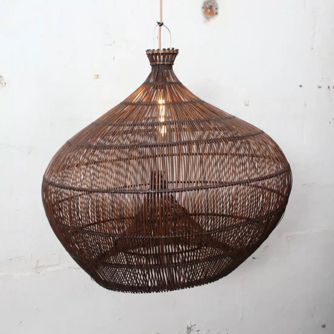 Rotan Hanglamp Lombok Rond M Rotan Hanglamp Lombok Rond M