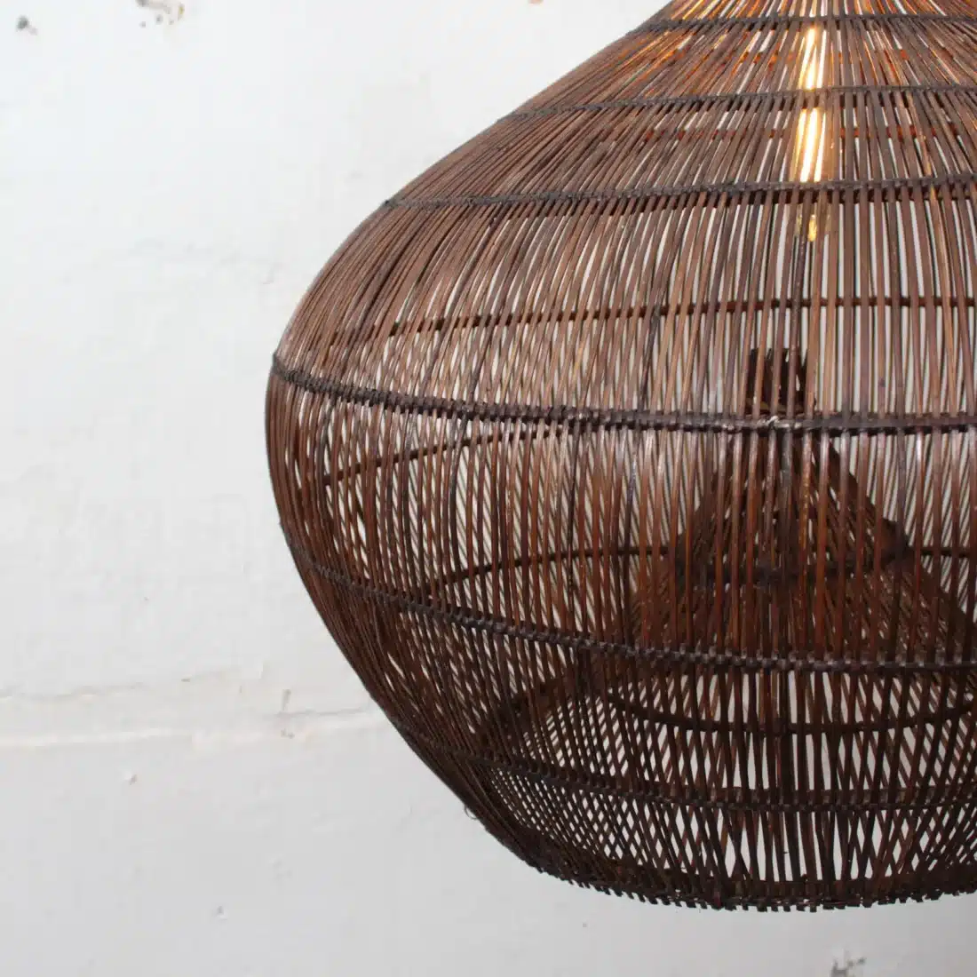 Rotan Hanglamp Lombok Rond M Rotan Hanglamp Lombok Rond M