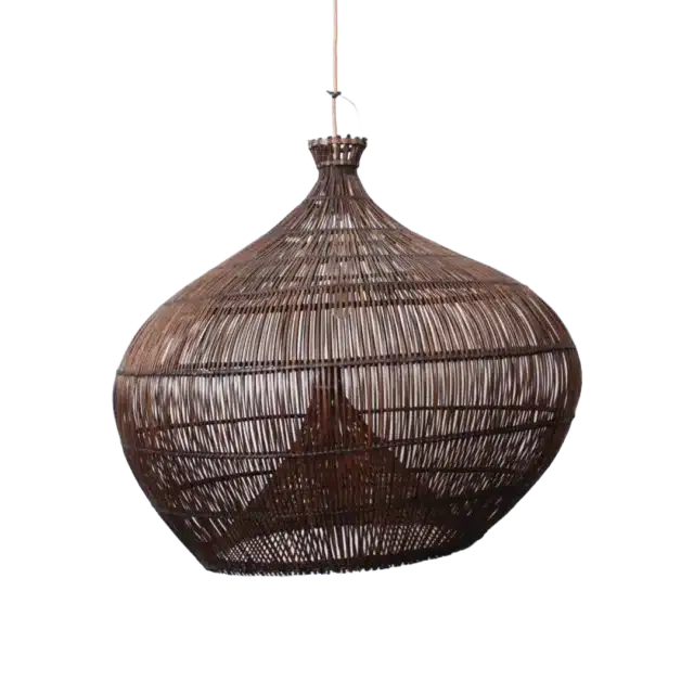 Rotan Hanglamp Lombok Rond M
