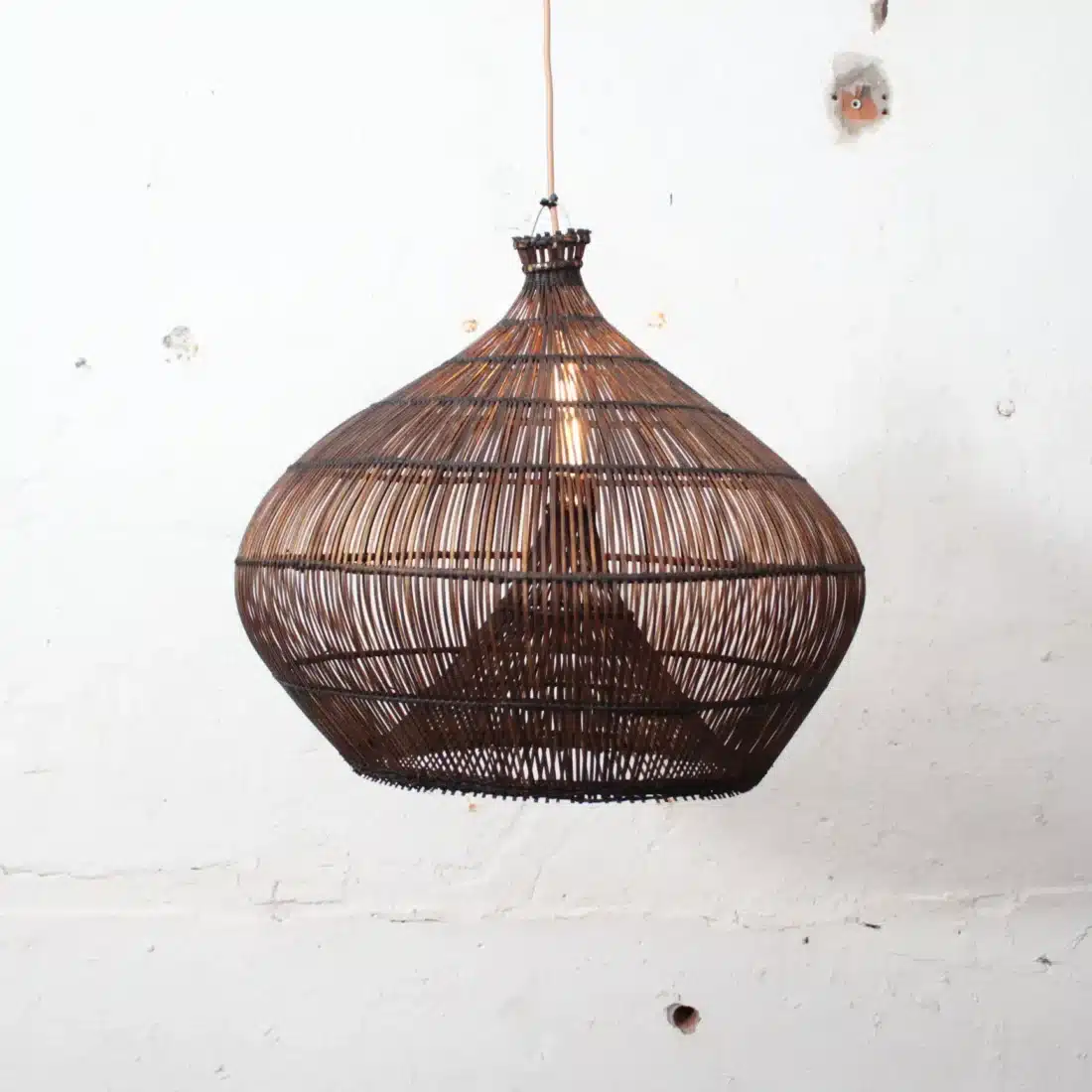 Rotan Hanglamp Lombok Rond S Rotan Hanglamp Lombok Rond S