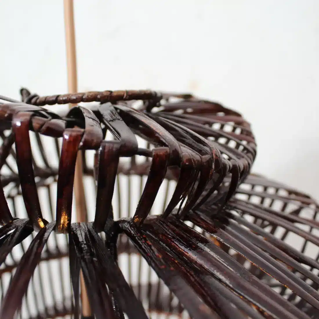 Rotan Hanglamp Pagoda Bruin M Rotan Hanglamp Pagoda Bruin M