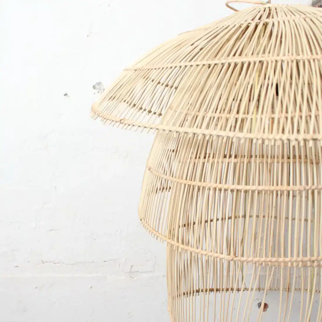 Rotan Hanglamp Paddenstoel Naturel L Rotan Hanglamp Paddenstoel Naturel L