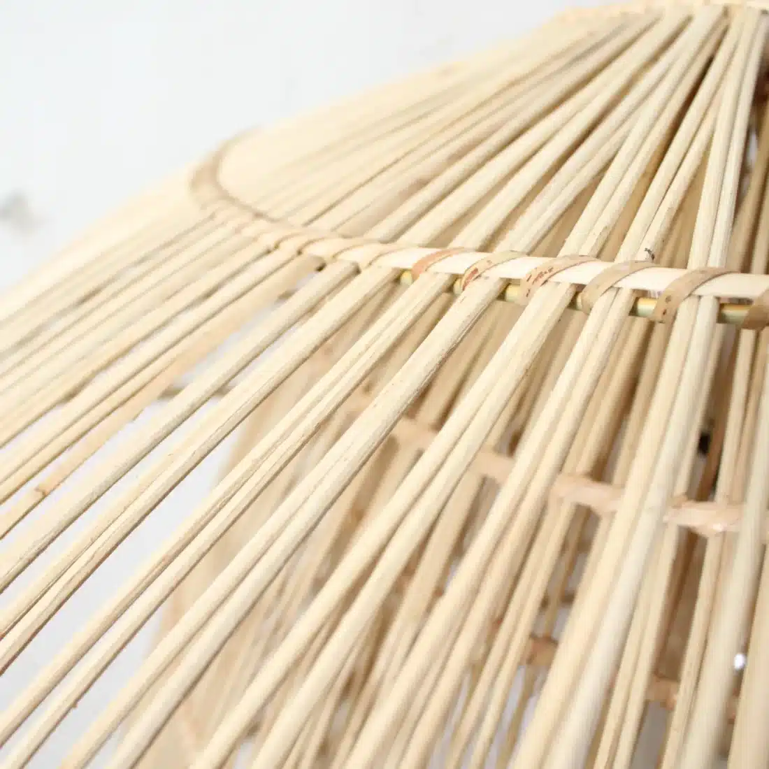 Rotan Hanglamp Paddenstoel Naturel L Rotan Hanglamp Paddenstoel Naturel L