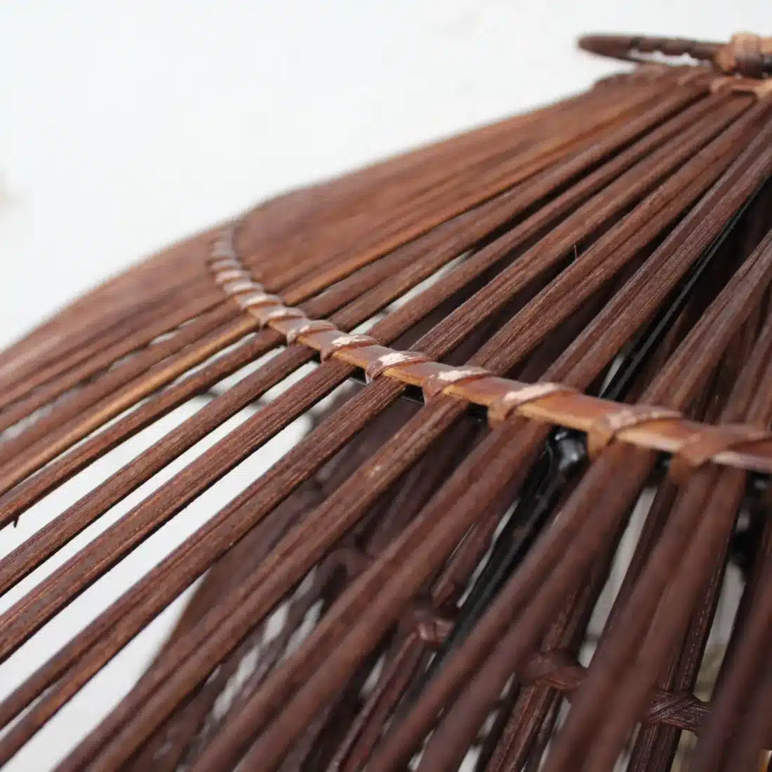 Rotan Hanglamp Paddenstoel Bruin L Rotan Hanglamp Paddenstoel Bruin L