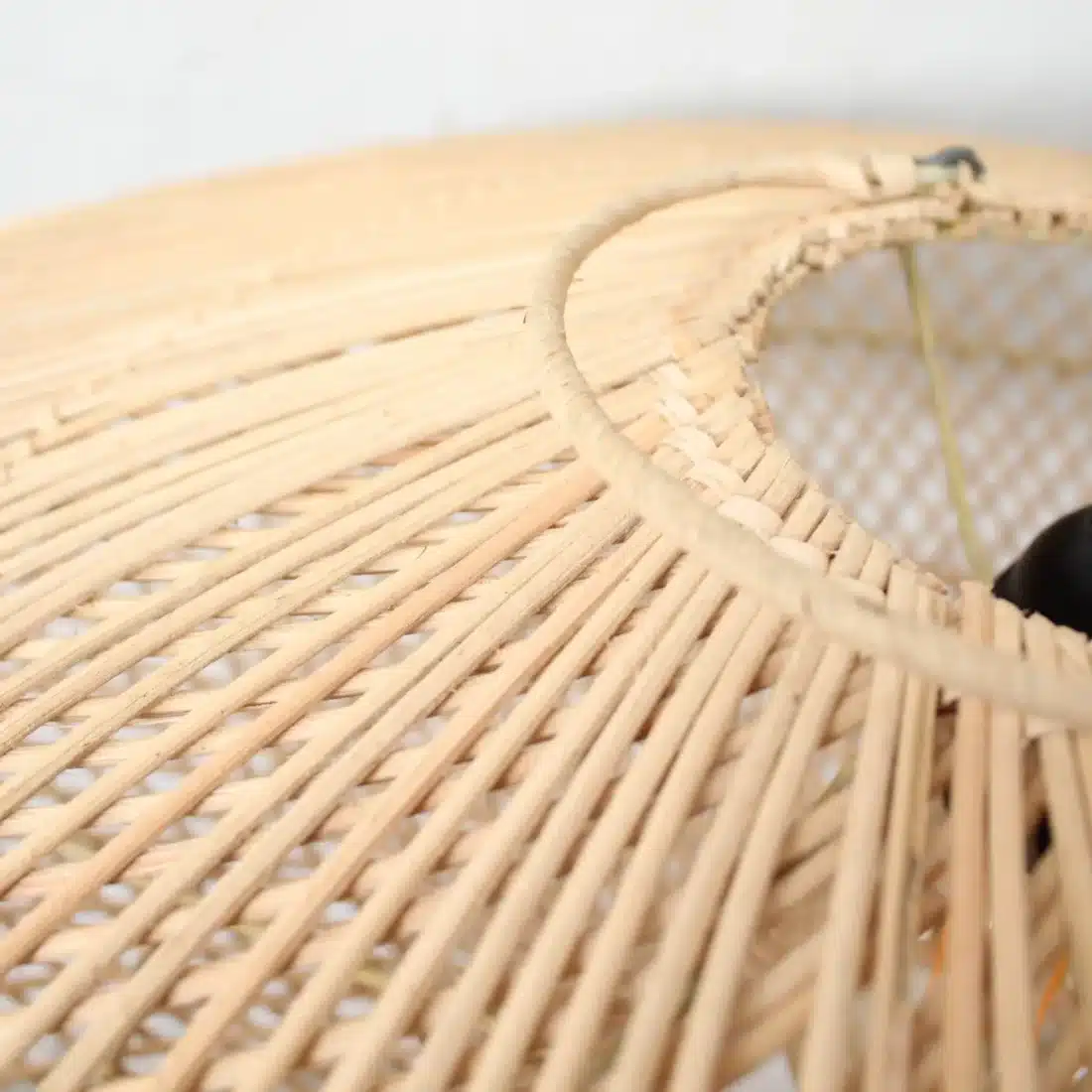 Rotan Hanglamp Ufo Naturel M Rotan Hanglamp Ufo Naturel M