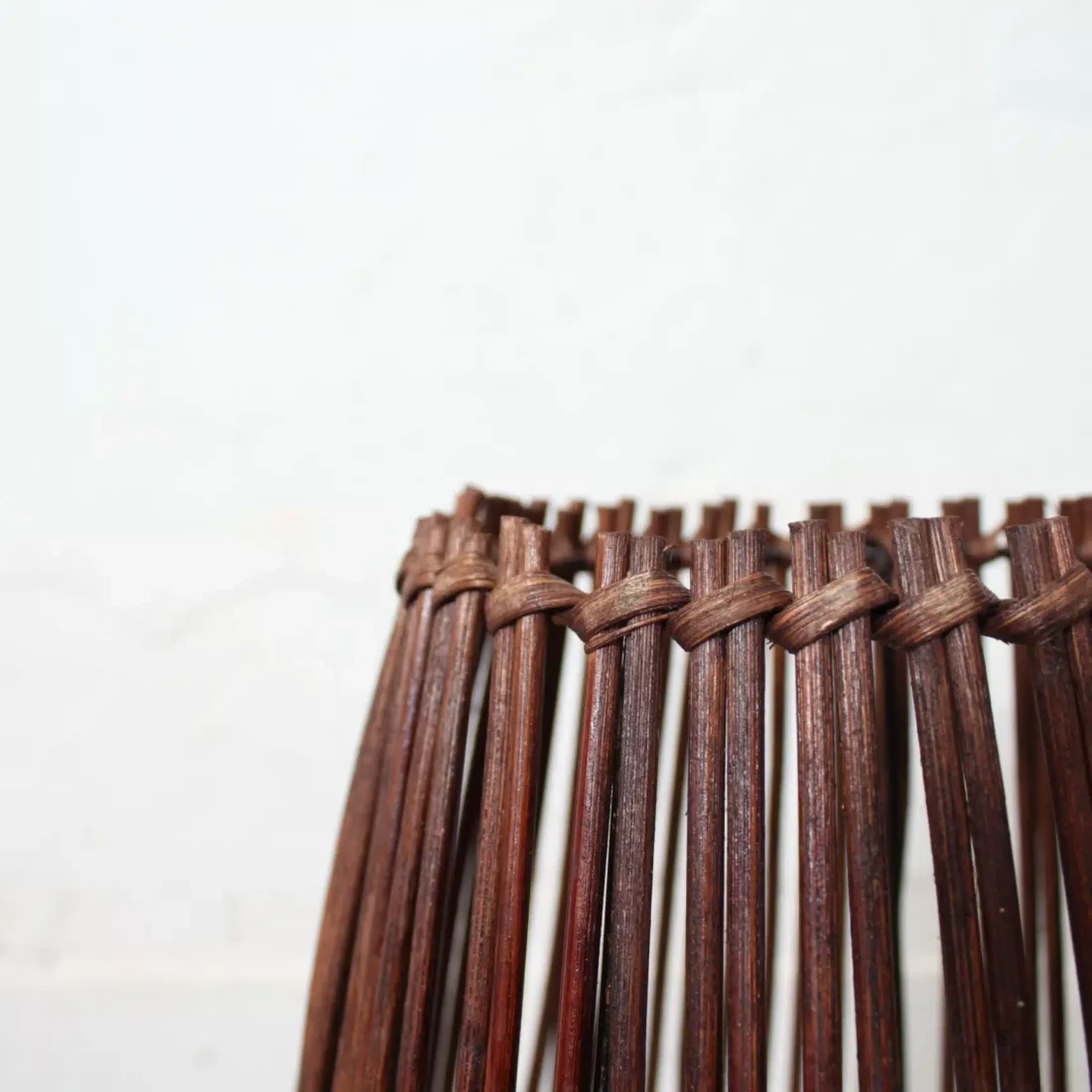 Rotan Vloerlamp Lucus Bruin S