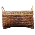 Vierkant bamboe mandje