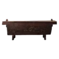 Houten sidetable met opbergruimte