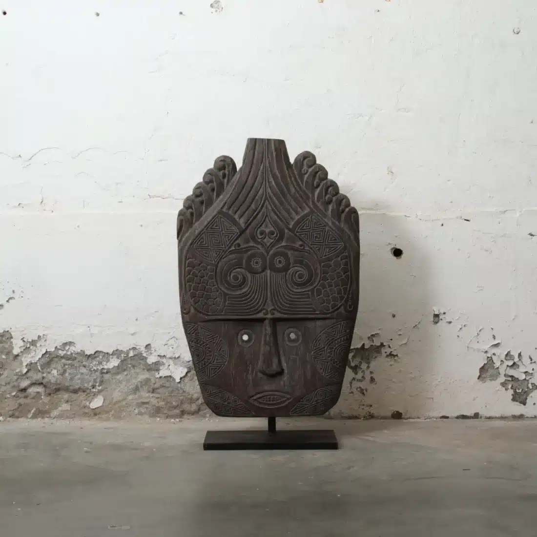 Indonesisch Masker Op Standaard Xl