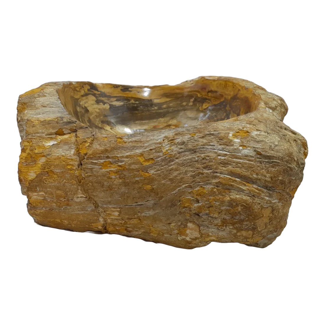 Fossiel Houten Wasbak Naturel 22766