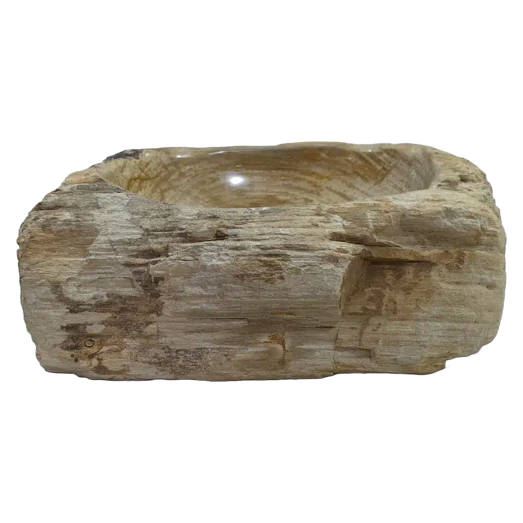 Fossiel Houten Wasbak Naturel 22770 Fossiel Houten Wasbak Naturel 22770